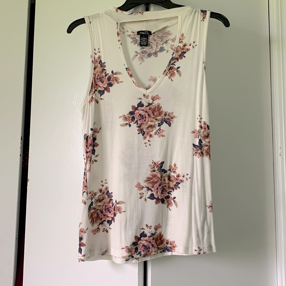Floral Tank Top